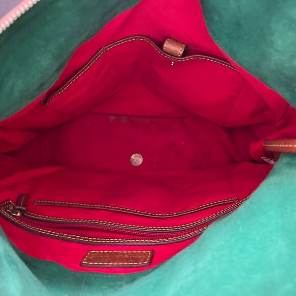 Vintage Dooney and Burke Leather Satchel - Picture 2 of 11